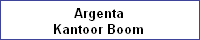 Argenta kantoor Boom